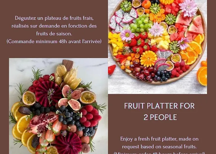 アパート 2 Pieces - Parking - Jacuzzi - Food & Drink - マントン