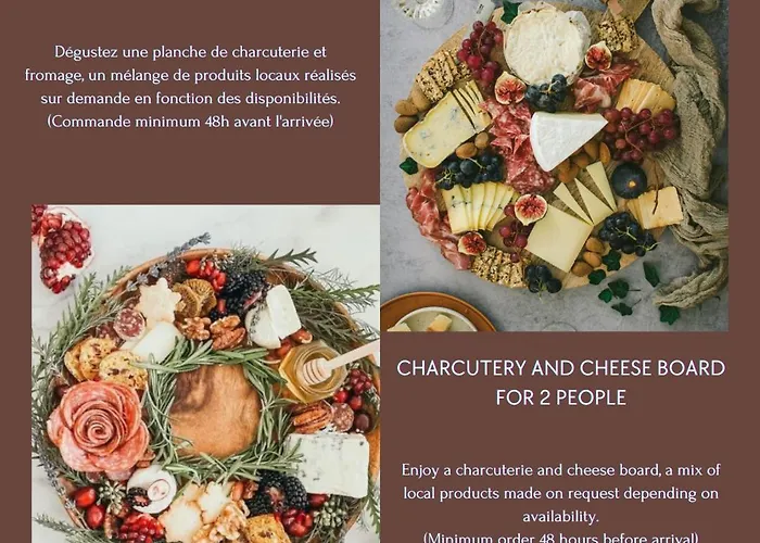 アパート 2 Pieces - Parking - Jacuzzi - Food & Drink -